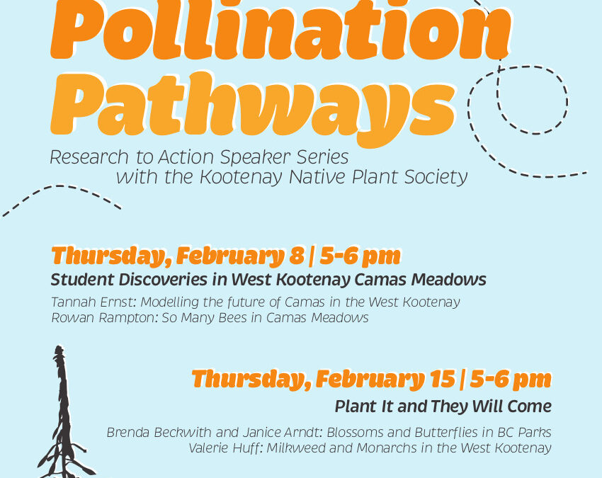 Pollination Pathway Research to Action Speaker Series